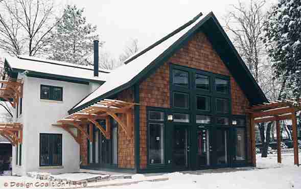Arbor House Annex in Winter